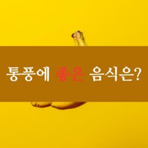 통풍에 좋은 음식