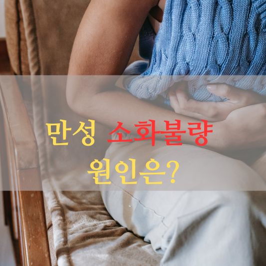 만성 소화불량 증상, 원인, 치료방법 알아보기!