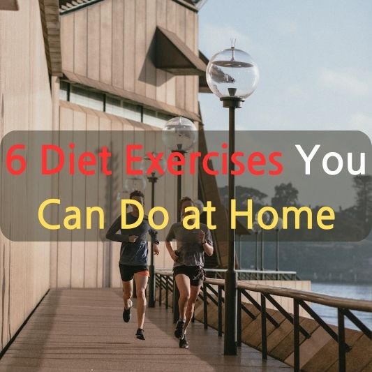 6 Diet exercises you can do at home