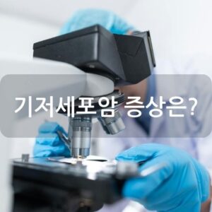 기저세포암 증상