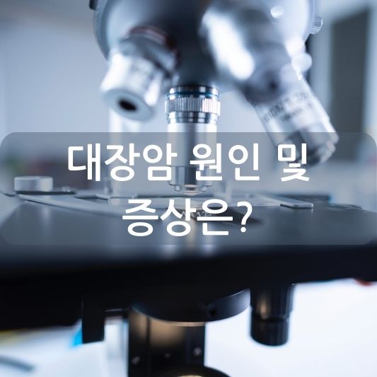 대장암 증상, 예방과 치료 방법은?