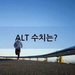 ALT 수치