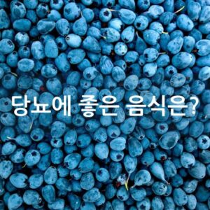 당뇨에 좋은 음식