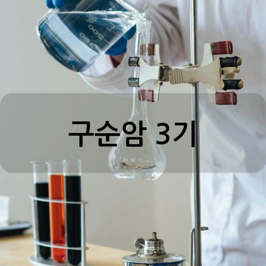 구순암 3기: 원인, 증상, 치료 방법 알아보기!