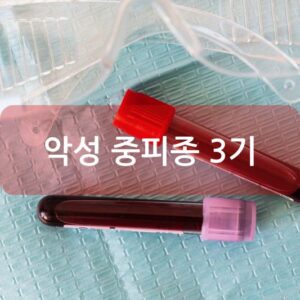 악성 중피종 3기
