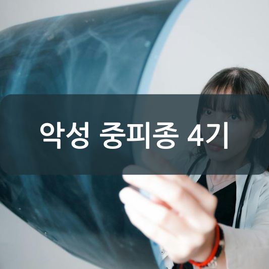 악성 중피종 4기: 원인, 증상, 치료 방법 알아보기!