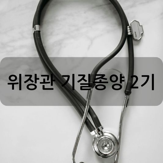 위장관 기질종양 2기: 원인, 증상, 치료 방법 알아보기!