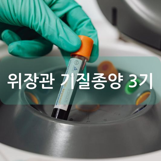 위장관 기질종양 3기: 원인, 증상, 치료 방법 알아보기!