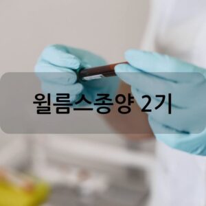 윌름스종양 2기