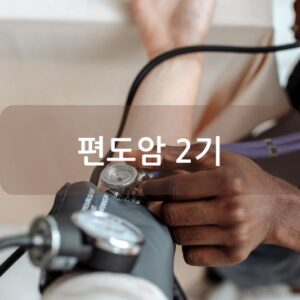편도암 2기