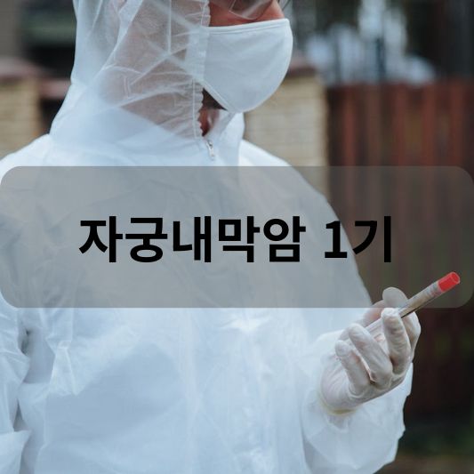 자궁내막암 1기: 원인, 증상, 치료 방법 알아보기!