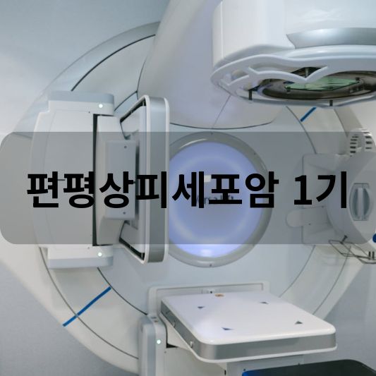 편평상피세포암 1기: 원인, 증상, 치료 방법 알아보기!