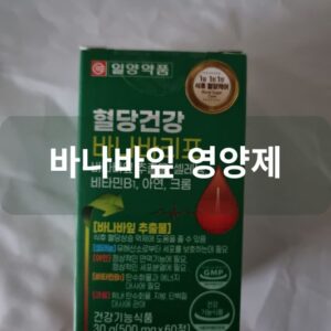 바나바잎 영양제