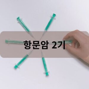 항문암 2기