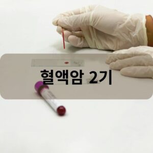 혈액암 2기
