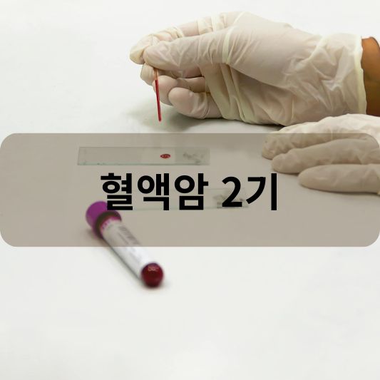 혈액암 2기: 원인, 증상, 종류 알아보기!