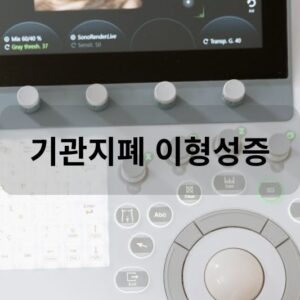 기관지폐 이형성증