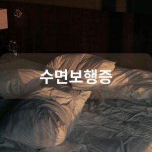 수면보행증