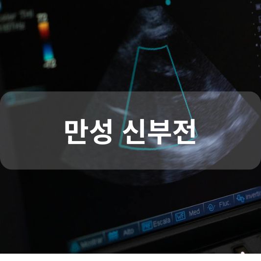 만성 신부전: 원인, 증상, 치료 방법 알아보기!