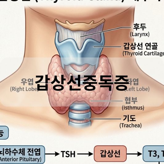갑상선중독증: 원인 증상 치료 방법 알아보기!