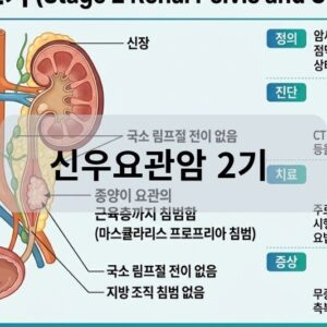 신우요관암 2기