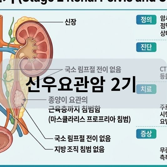 신우요관암 2기: 원인, 증상, 치료 방법 알아보기!