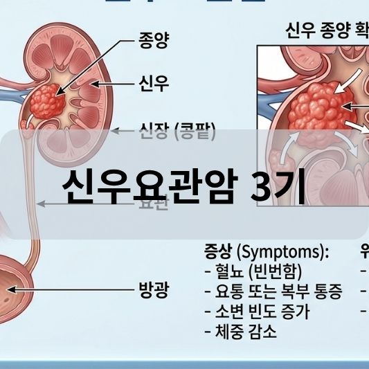 신우요관암 3기: 원인, 증상, 치료 방법 알아보기!