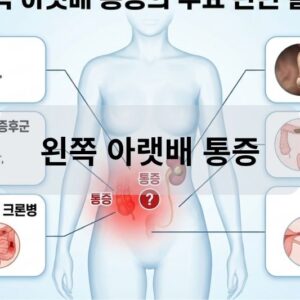 왼쪽 아랫배 통증