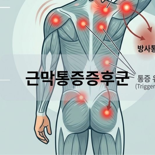 근막통증증후군: 원인, 증상, 스트레칭 알아보기!