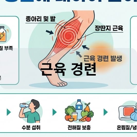 근육 경련: 원인, 증상, 치료 방법 알아보기!